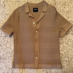 Abercrombie knit button down